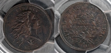 1793 1C Wreath, S-9 AU50BN