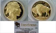 2008-W $50 American Buffalo First Strike .9999 Fine Gold PR70DCAM