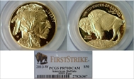 2013-W $50 American Buffalo  .9999 Fine Gold First Strike PR70DCAM