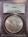 1897 $1 MS64