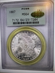 1887 $1 MS64
