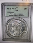 1878 7/8TF $1 Strong MS63