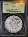 1890 $1 MS63