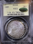 1885 $1 MS63