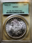 1882-O $1 MS63