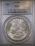 1902 $1 MS64