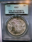 1899 $1 MS63
