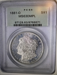 1881-O $1 MS63DMPL