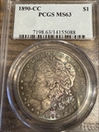 1890-CC $1 MS63