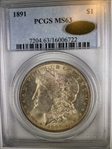 1891 $1 MS63