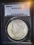 1896-O $1 AU58