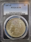 1897-O $1 AU58