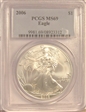 2006 $1 Silver Eagle MS69