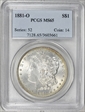 1881-O $1 MS65