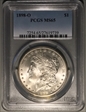 1898-O $1 MS65