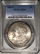 1885-O $1 MS65