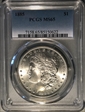 1885 $1 MS65