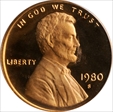 1980-S 1C PR70DCAM