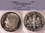 1996-S 10C Silver PR69DCAM