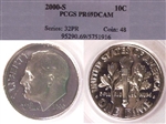 2000-S 10C PR69DCAM