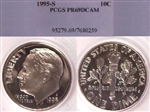 1995-S 10C PR69DCAM