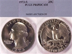 1973-S 25C PR69DCAM