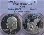 1973-S $1 Clad PR69DCAM