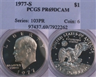 1977-S $1 PR69DCAM