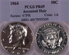 1964 50C Accented Hair PR69