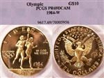 1984-W $10 Olympic PR69DCAM