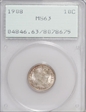 1908 10C MS63