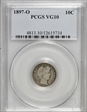 1897-O 10C VG10