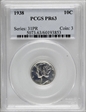 1938 10C PR63
