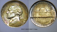 1944-P 5C MS66