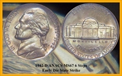 1942-D 5C MS65FS
