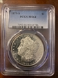 1879-S $1 MS64