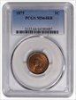 1875 1C MS64RB