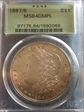 1887/6 $1 MS64DMPL