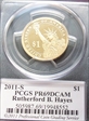 2011-S $1 Rutherford B. Hayes with Signature PR69DCAM