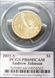 2011-S $1 Andrew Johnson with Signature PR69DCAM