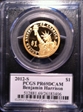 2012-S $1 Benjamin Harrison with Signature PR69DCAM