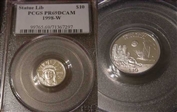 1998-W $10 Statue of Liberty PR69DCAM