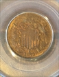 1870 2C MS64RB