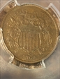 1869 2C MS64BN