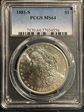 1881-S $1 MS64