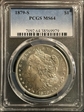 1879-S $1 MS64