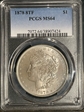 1878 8TF $1 MS64