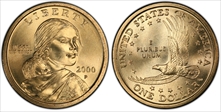 2000-P SAC$1 MS67