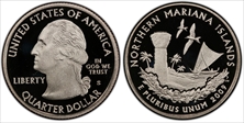 2009-S 25C Northern Mariana Islands PR70DCAM