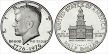 1976-S 50C Silver PR69DCAM